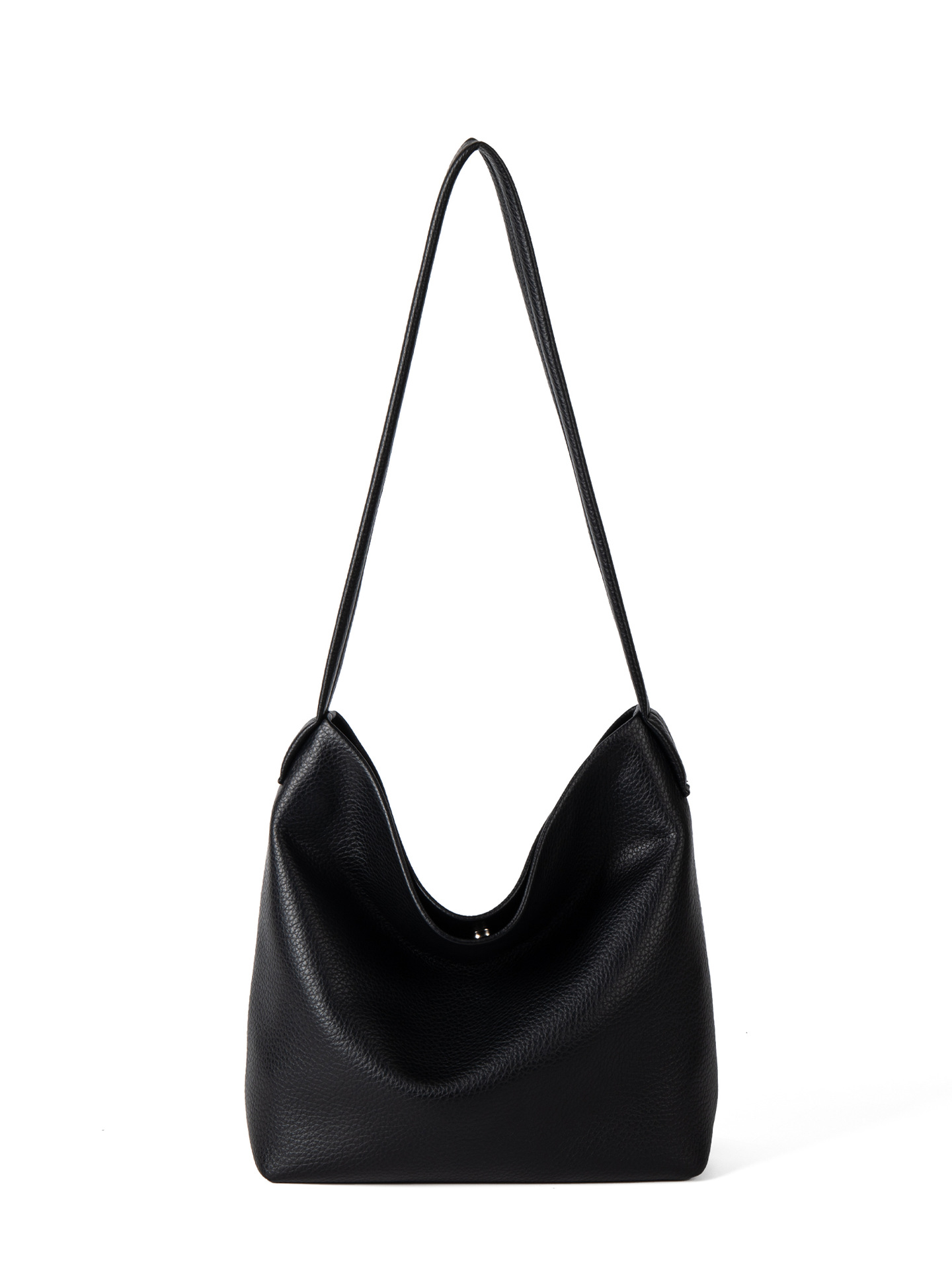 New Style Fashionable Versatile Large-Capacity Tote Bag For Women With Niche Design Soft Leather Material Korean Version Single-Shoulder Simple And Tr