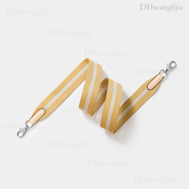 DH Luggage Accessories DH Luggage Accessories Fashionable Universal Single Crossbody Bag Replacement with Color-Block Webbing Wide Shoulder Strap