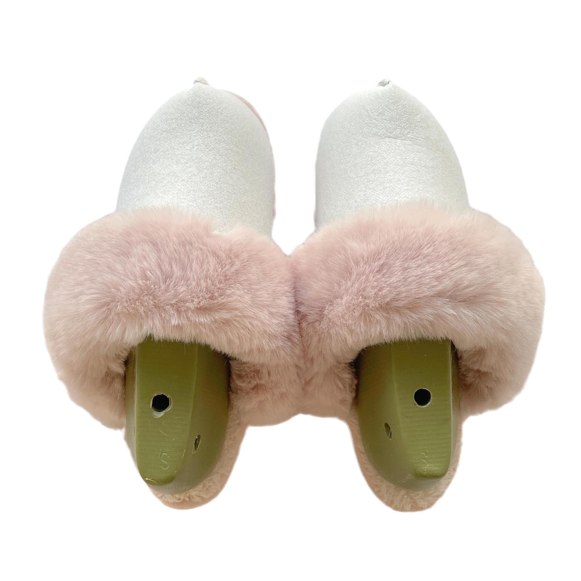 Autumn Winter Cotton Slippers with Removable, Washable, Replaceable Inner Lining, Warm and Fleece-lined ddmymarket