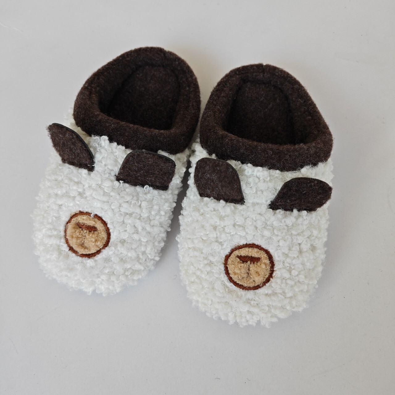 Teddy Velvet Silent Toy Shoes ddmymarket