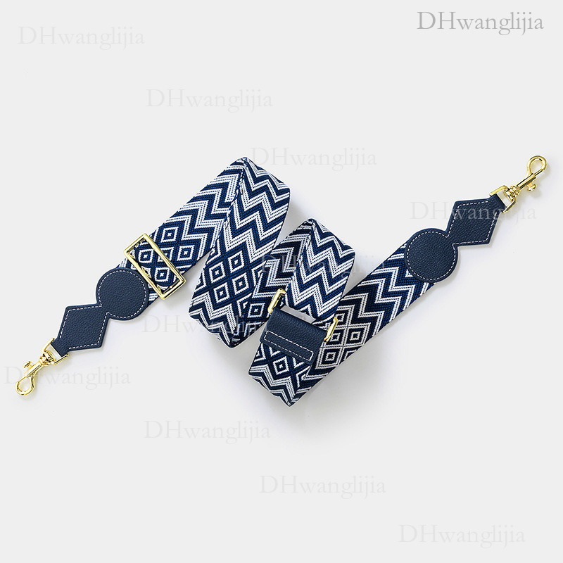 DH Luggage Accessories Live Adjustable Length Wide Style Single Shoulder Crossbody Bag Replacement Strap