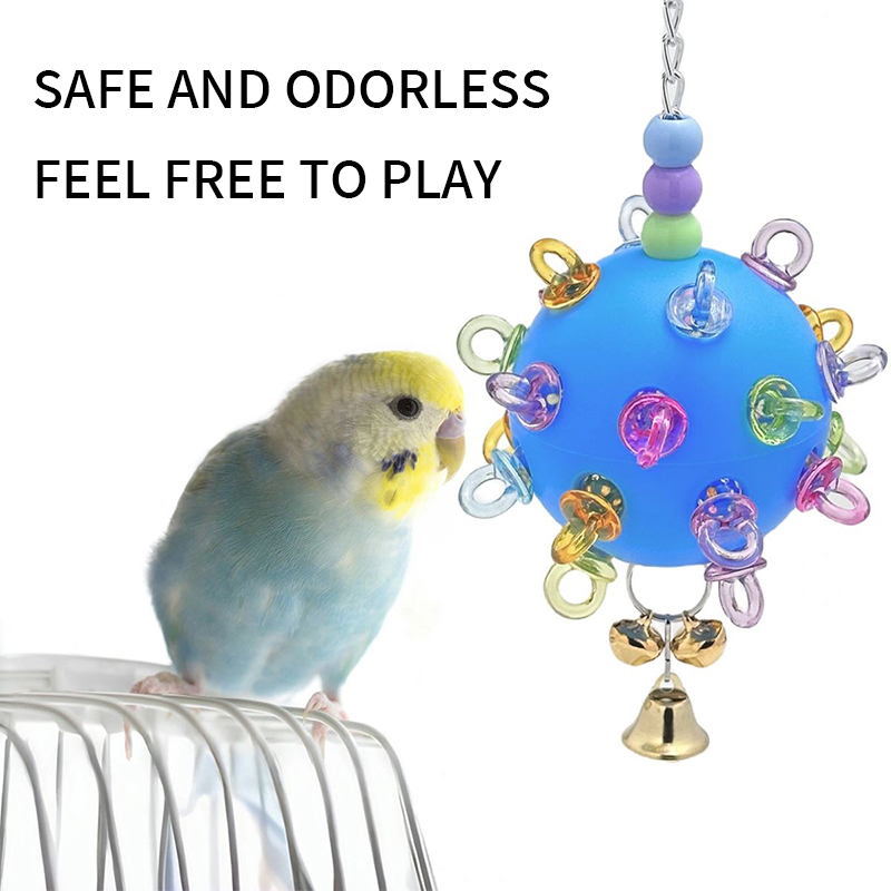 Parrot toys for relieving boredom and venting bird toys for peony phoenix tiger skin dedicated for gnawing and grinding teeth accompanying small toys