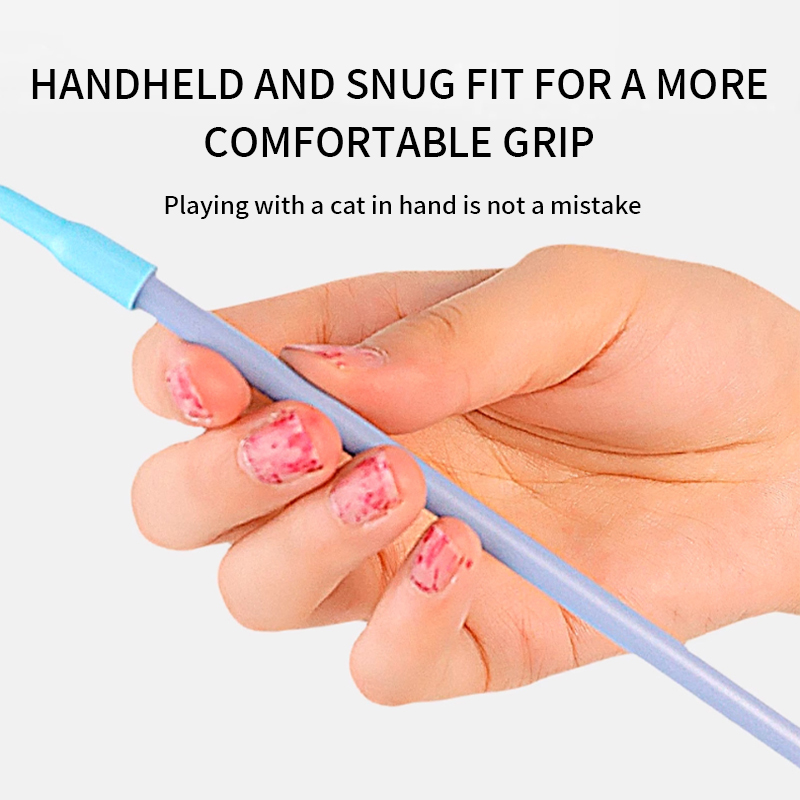 Cat toys cat teasing sticks, self entertaining and stress relieving tools with suction cups long poles pet kittens and a complete collection