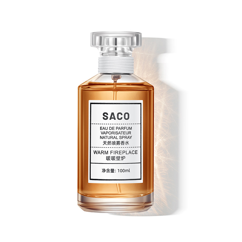 Designer Perfume Warm Fireplace Men's and Women's Perfume Floral and Fruit Fragrance Long-lasting Fragrance Light Fragrance Fresh and Natura