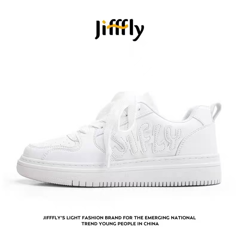 Jifffly men's sneakers 2025 autumn and winter new versatile casual thick bottom heightening retro trend couple casual sports shoes women