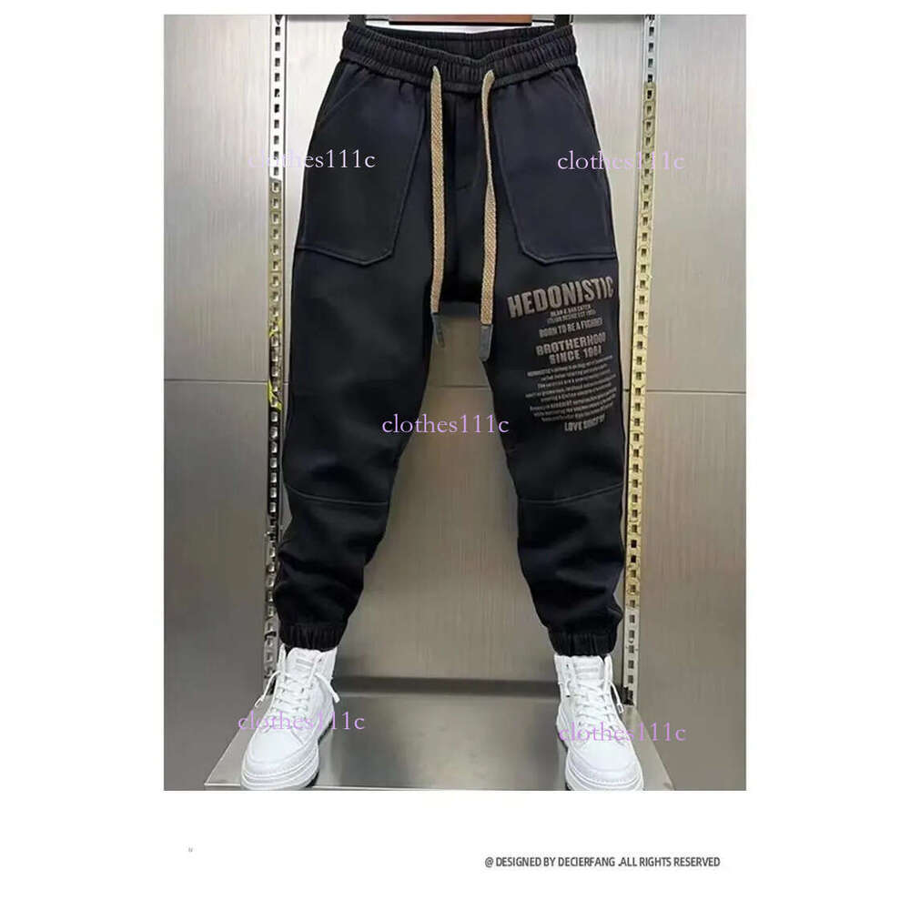 Casual Cargo Pants For Men Korean Fashion Baggy Sweatpants Gym Jogger Hip Hop Streetwear Y2k Man Pants Autumn Trousers 240527