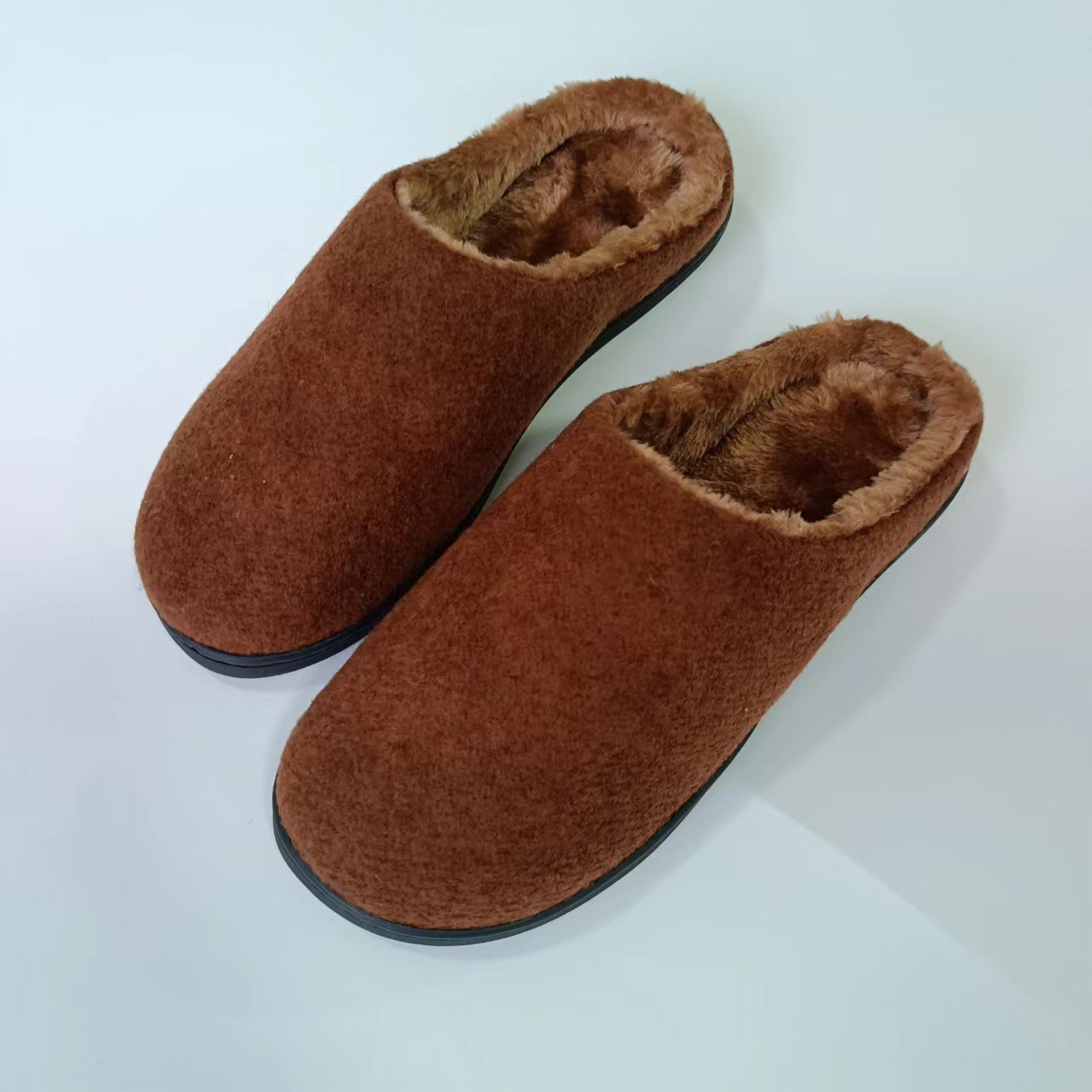 Memory Foam Nordic Style Extra Large Men's Indoor Cotton Slippers Size ddmymarket