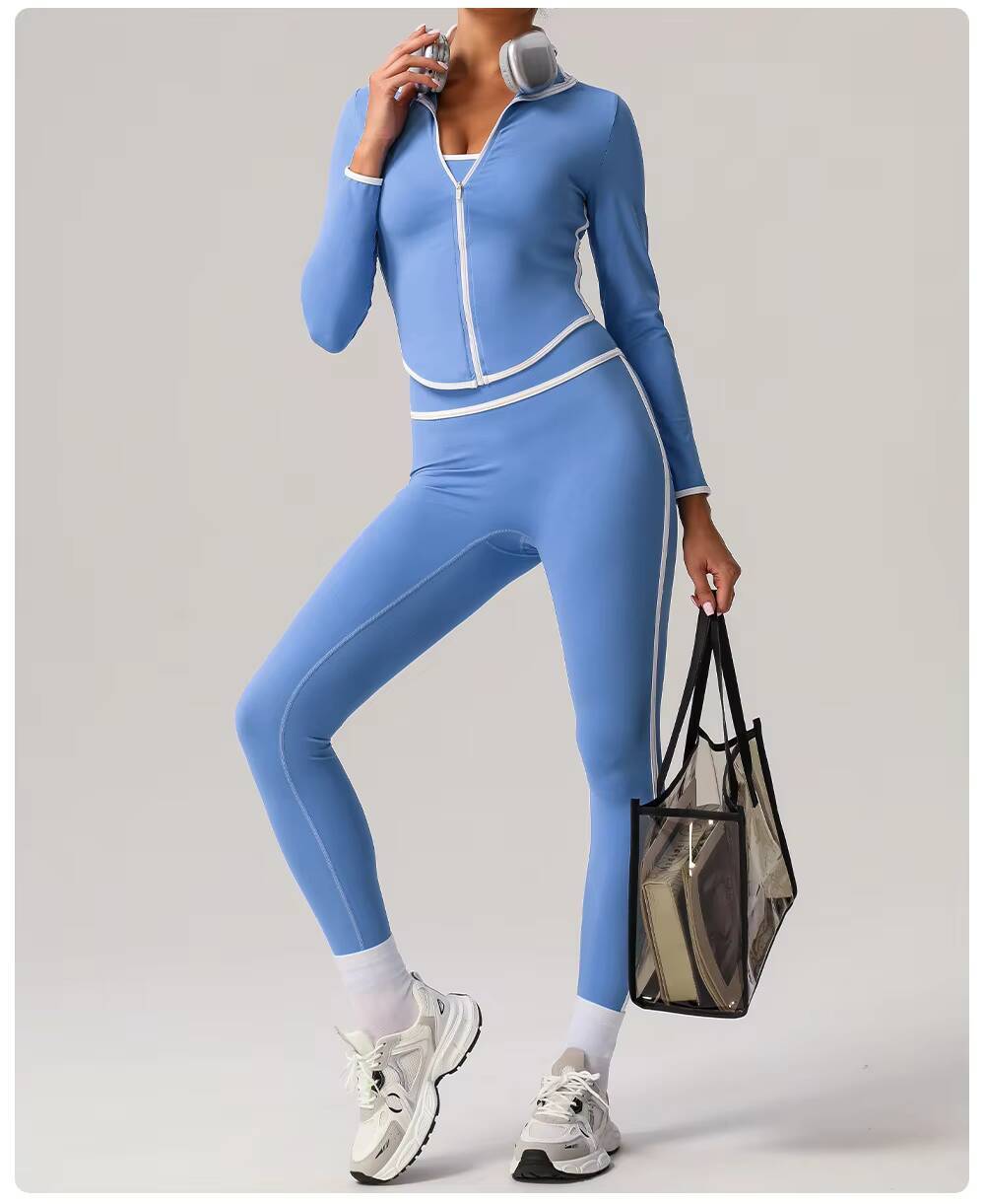 Wholesale Quick Dry Womens Sports Outfit Set Custom Fitness Gym Set for Women Female Gym Wear With