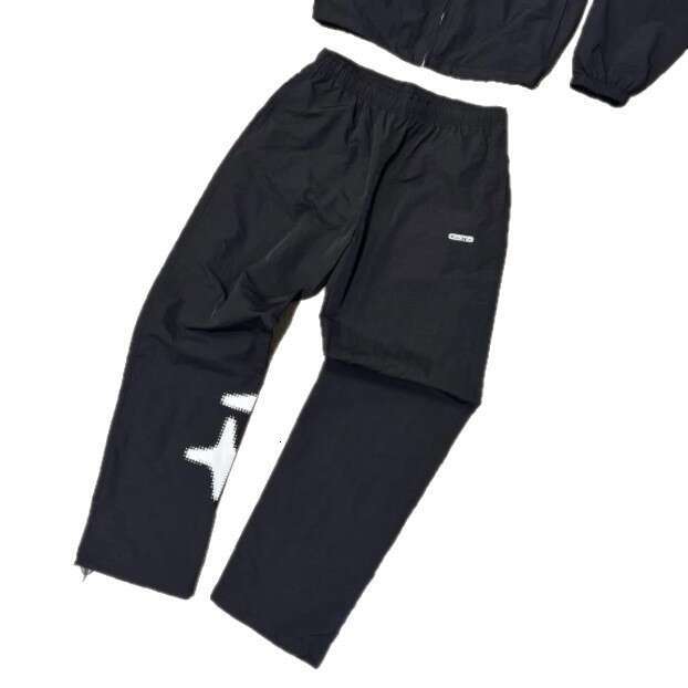 2025 New Street Style Versatile Personalized Embroidered Hoodie Unisex Casual Pullover Sweatshirt Pants