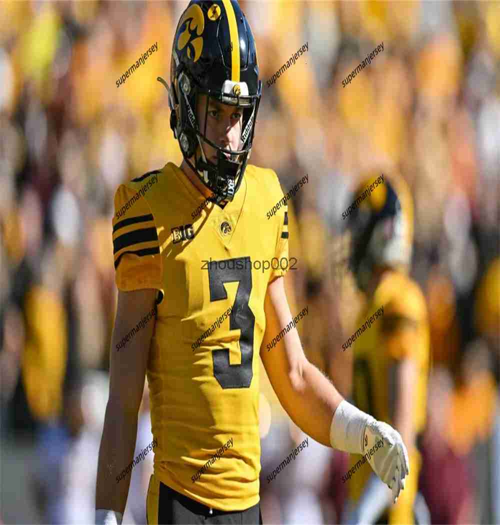 Iowa Hawkeyes Football Jersey Cade McNamara George Kittle Leshon Williams Jaziun Patterson Luke Lachey Jay Higgins Deontae Craig Kaleb Johnson 2024 ne