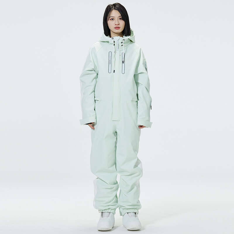 2025 One-Piece Suit For Men And Women Winter Outdoor Windproof Water-Resistant Warm Snowboard Snow Ski Clothing