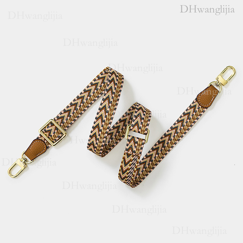 DH Luggage Accessories Live Adjustable Length Thin Single Shoulder Crossbody Bag Replacement Strap