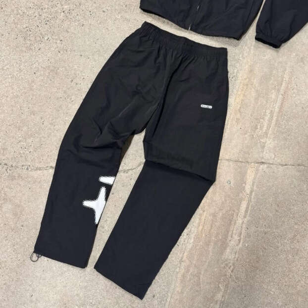 2025 New Street Style Versatile Personalized Embroidered Hoodie Unisex Casual Pullover Sweatshirt Pants