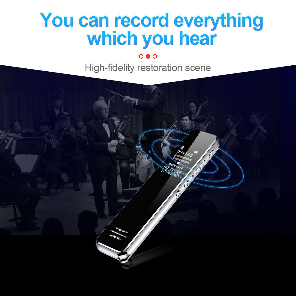 Douyin Q22 Voice-to-Text Electronic Book AI Intelligent HD Noise Reduction Voice Control Recording Pen MP3