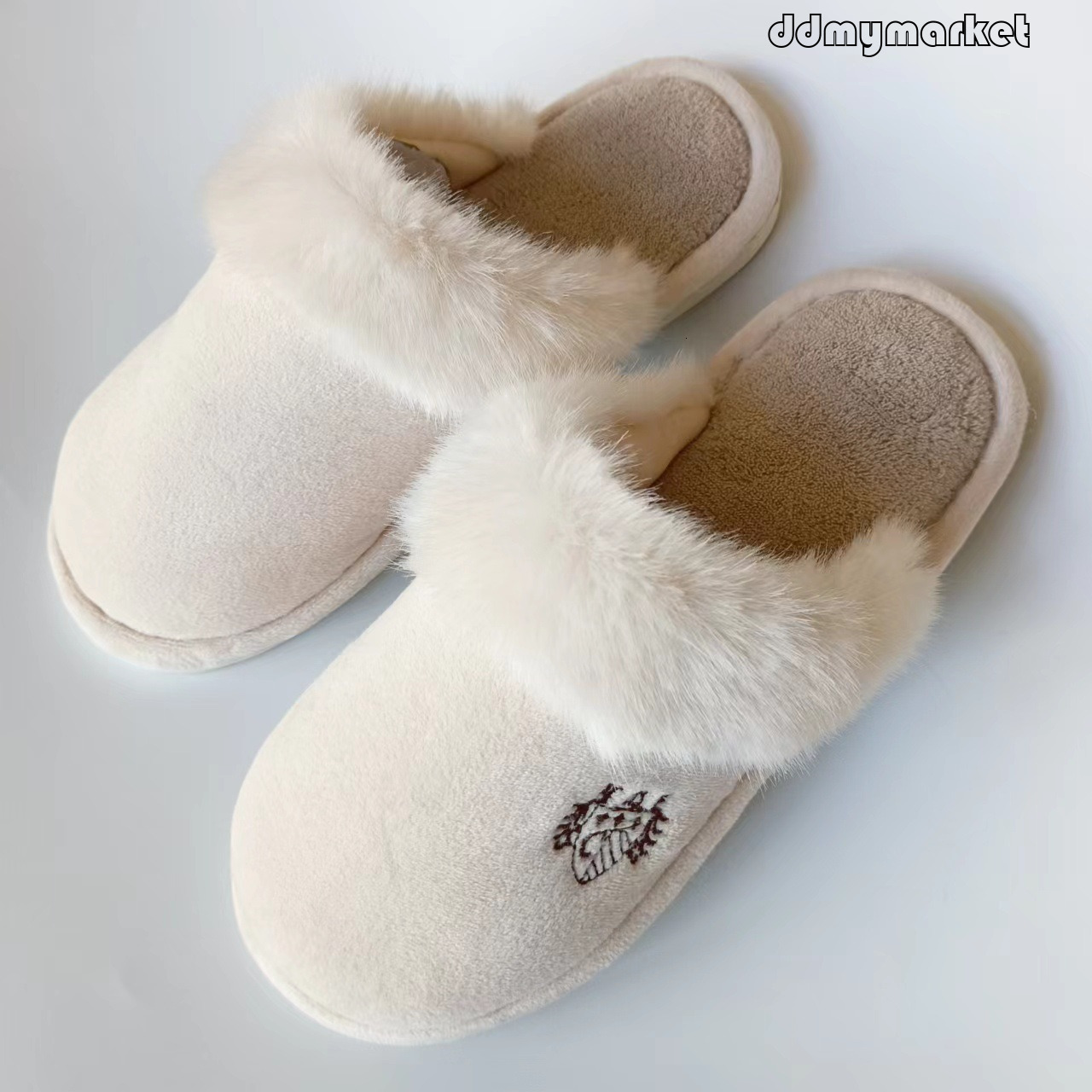 Super Soft Flat Nordic Home Slippers ddmymarket