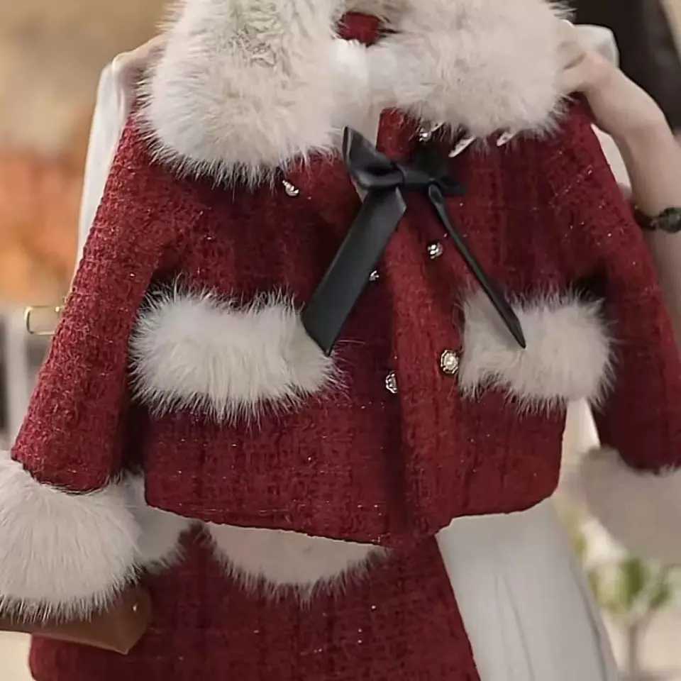 Winter Kids JacketSkirt Princess Set Girls Clothes Set Autumn Thick Kids Clothing 2 3 4 5 6 7 8Y L2509261Y1G