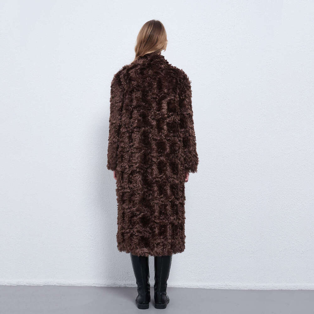 Women's Winter Colors Long Short Loose Teddy Bear Curly Fur Sheepskin ThickLong Fur Jackets Coat For Women Autumn And Winter Luxury Brand