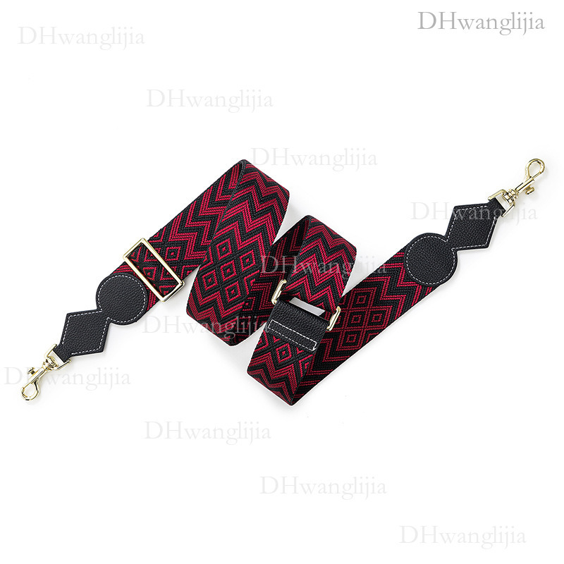 DH Luggage Accessories Live Adjustable Length Wide Style Single Shoulder Crossbody Bag Replacement Strap