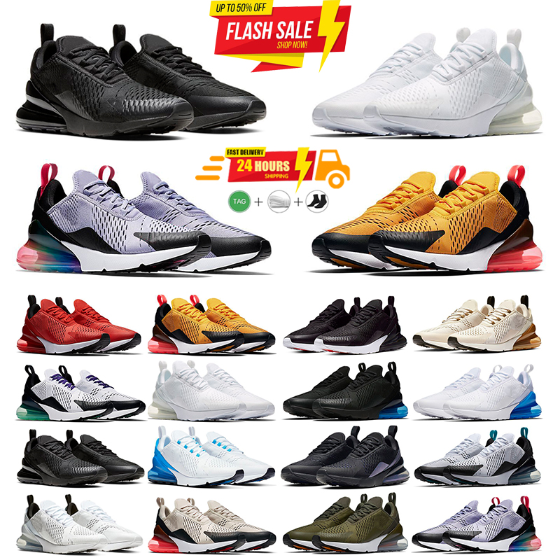 270 React Vision 270s Running Shoes Men Women Triple Black Red BARELY ROSE Brown Total Orange Light Bone Core White Grape Medium Olive Trainers Sports Sneakers