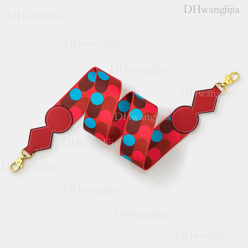 DH Luggage Accessories New Style Polka Dot Print H Kelly Evelyn Bag Replacement Shoulder Strap