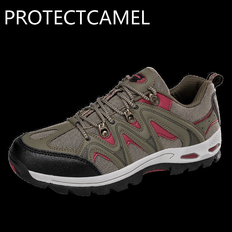 PROTECTECCAMEL New Designer Outdoor Sports Shoes Trendy Luxury Mountaineering Shoes With Thick Velvet And Anti Slip Thick Bottom Hiking Shoes Warm Cot