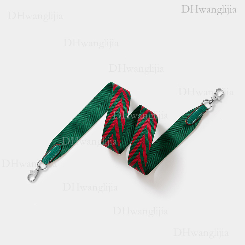 DH Luggage Accessories Wide V Pattern Woven Single Shoulder Crossbody Bag Strap