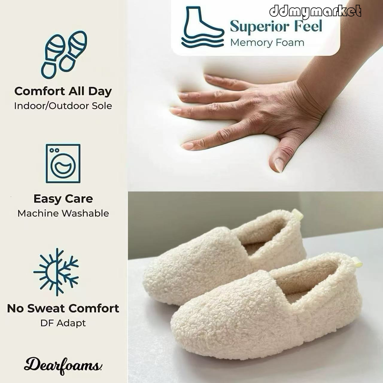 Women's Cotton Plus Size Thickened Postpartum Shoes ddmymarket