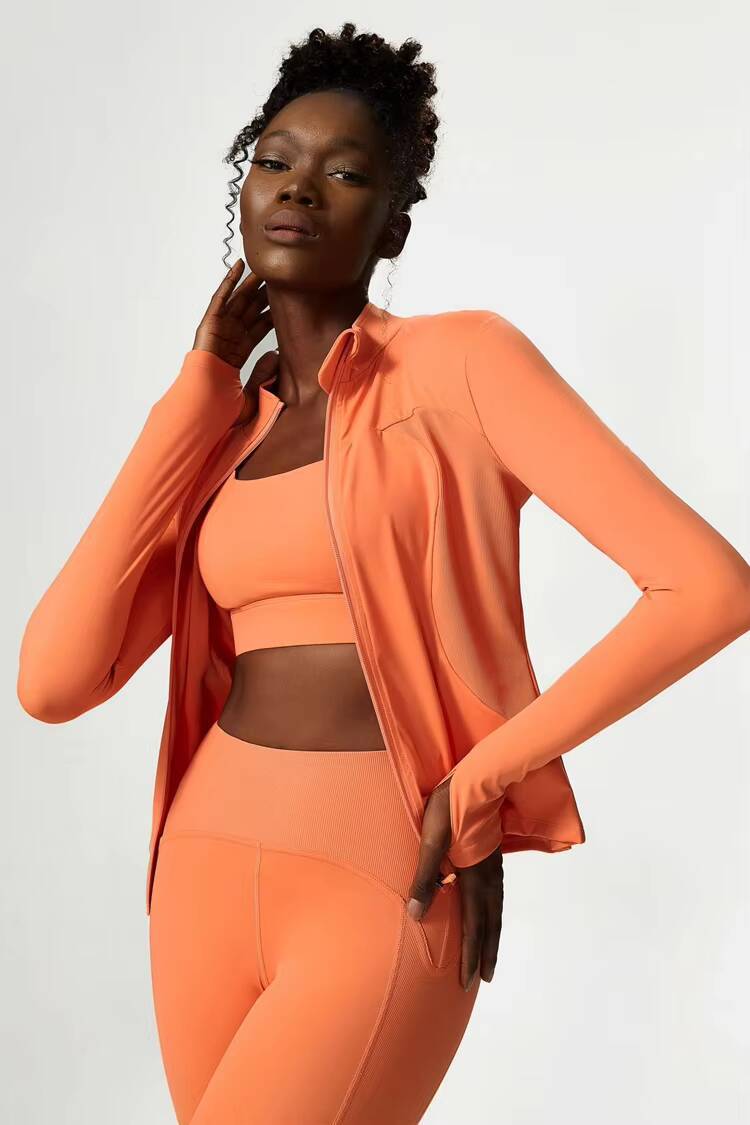 2022 Workout Clothing Gym Activewear Fitness Sets Yoga Wear Sport Clothes Sexy Women 3 Pcs Jacket Bra Leggings Yoga Set