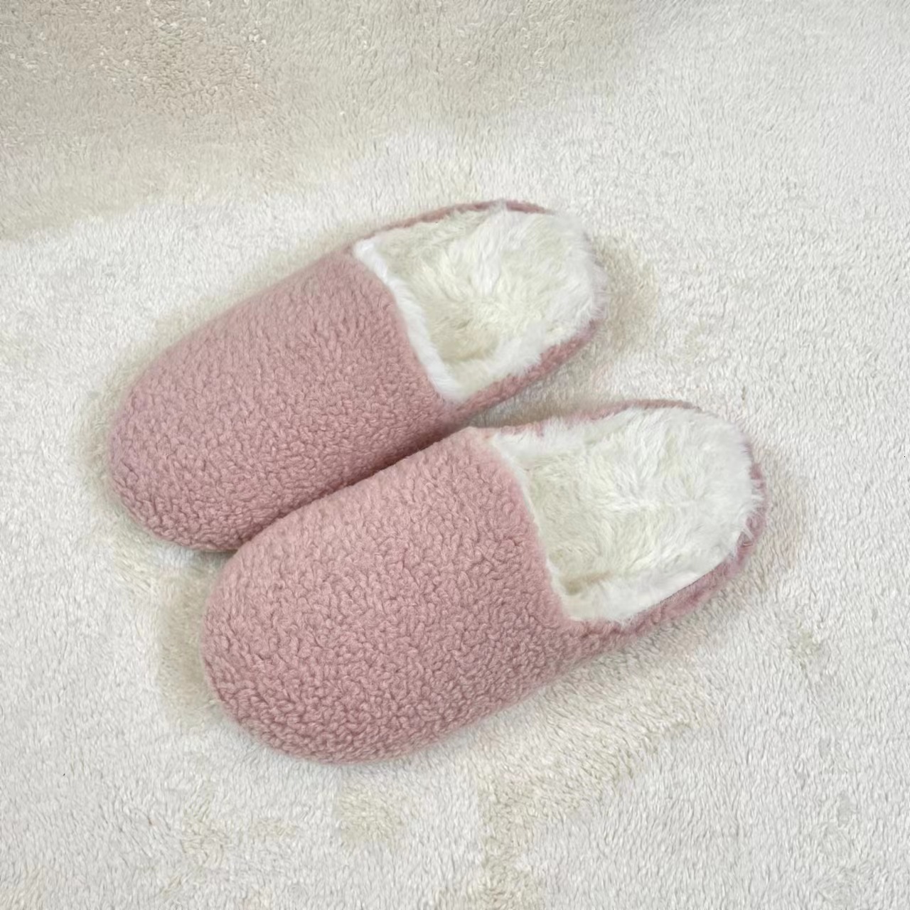 Anti-Collapse Injection Molded Sole Cotton Slippers ddmymarket
