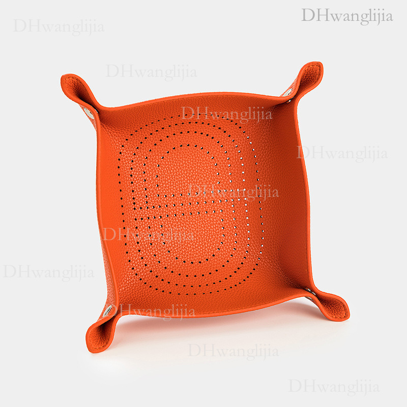 DH Luggage Accessories Live Laser Hollow for Jewelry, Bracelets, Necklaces, Key Storage Box, Leather Plate