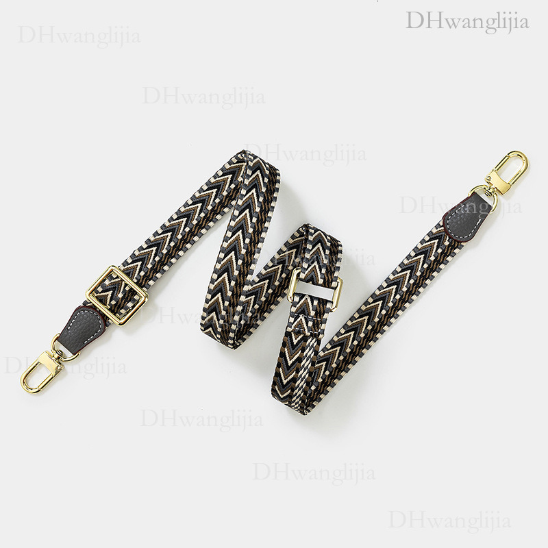 DH Luggage Accessories Live Adjustable Length Thin Single Shoulder Crossbody Bag Replacement Strap
