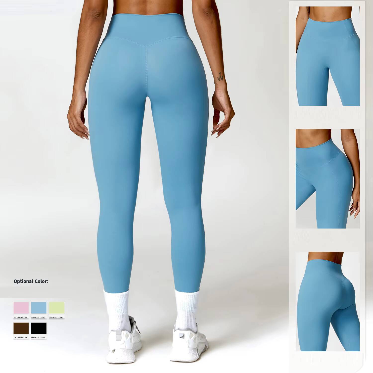 Wholesale Custom Fitness Wear Yoga Sets Gym Workout Clothes Athletic Suits Sports Bra Jacket High Waist Leggings Set for Women