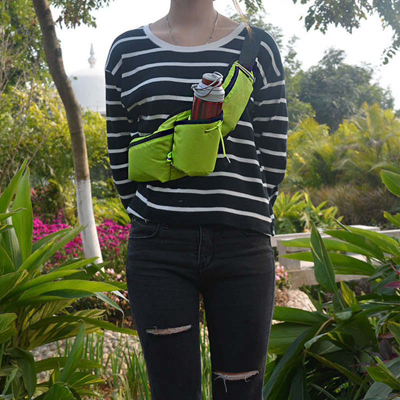 New Sports Waist Bag for Men and Women, Multifunctional Running Water Bottle Bag, Marathon Waterproof, 6.5inch Phone Outdoor Fiess