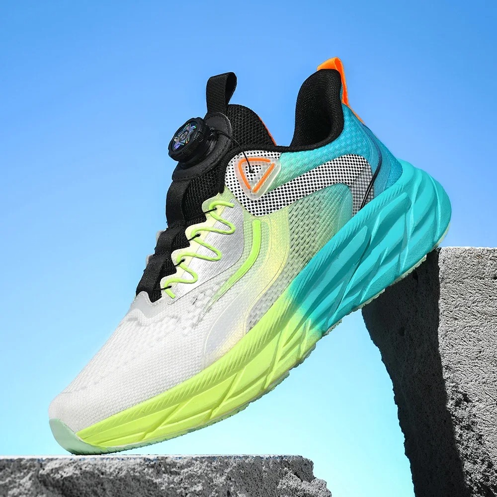 New Men's Running Shoes Sneakers Stable Support Damping Fresh Four Seasons Outdoors Sport Shoes Contemporary Comfort Unisex Jogging Spikes Featur