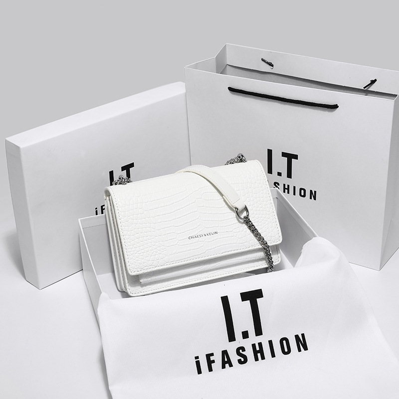 Designer bags women's 2025 new trendy versatile organ bag small square bag fashion shoulder messenger chain bag