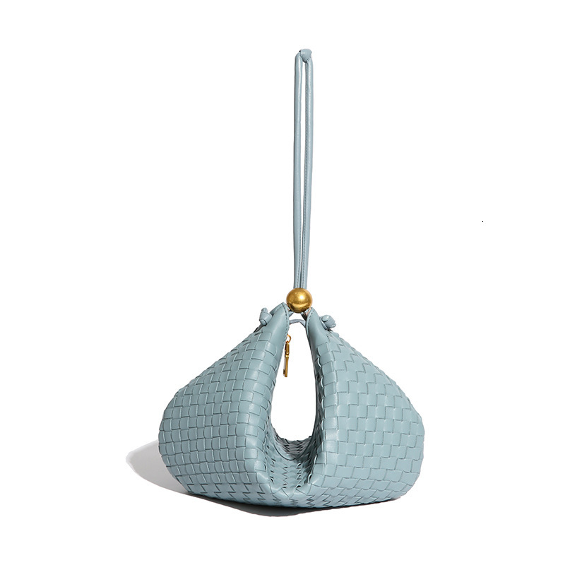 Woven Women's Spring New Dumpling Shape Underarm Bag Niche Street Style Trendy Fashionable Versatile Handbag