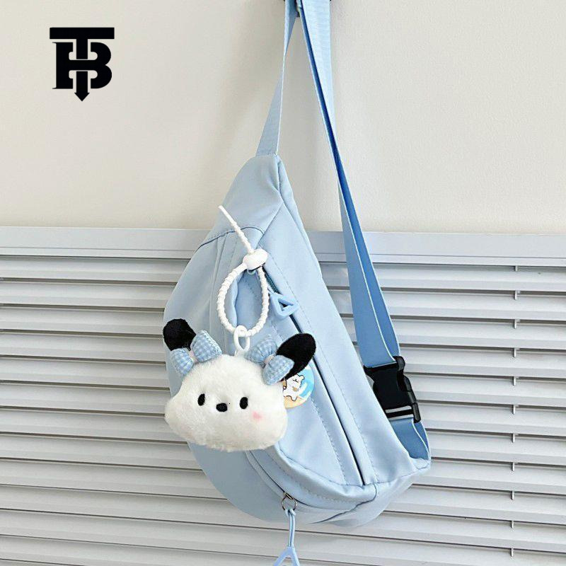 TB BHULAMTE Designer Bag 2025 Luxury Bag New Dopamine Women's Bag Casual Simple Crossbody Bag Sports Chest Bag Niche Versatile Ins Japanese Style