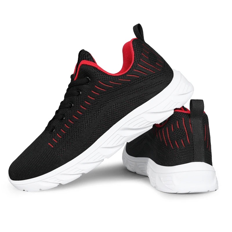Men's Breathable Comfortable Running Shoes Lightweight Sport Sneakers Breathable Men's Athletic Shoes Featuring Comfy Cushioning and Versati