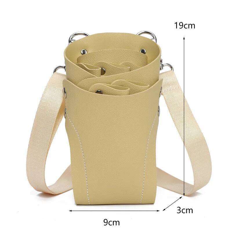 Designer Bags 1Pc PU Leather Hairdressing Scissors Holster Pouch With Clips Comb - Hair Scissor Waist Belt Bag For Salon Barbers 3 Colors Hot Selling