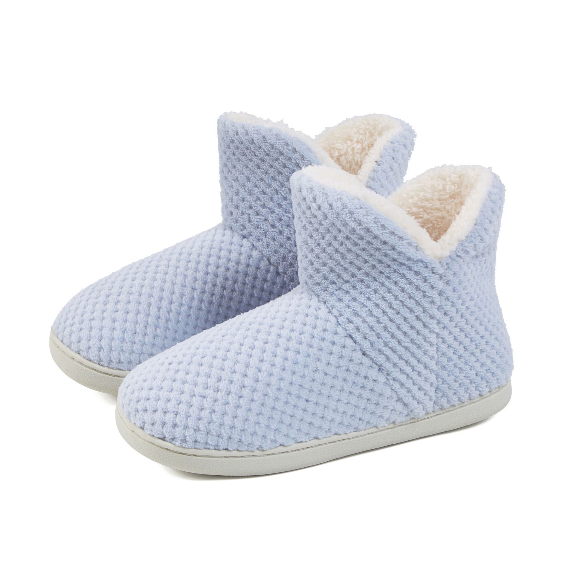 Pineapple Grid High Boots Non-Slip Warm Maternity Shoes ddmymarket