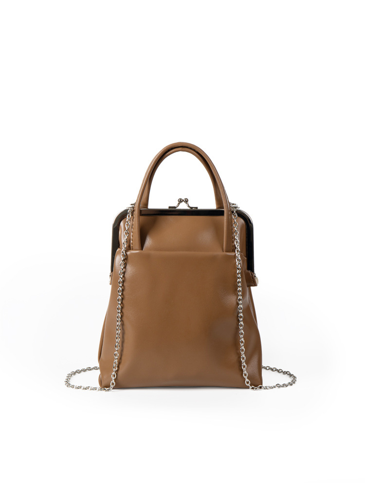 Hot Women's Crossbody New Japanese And Korean Style Simple Clip Niche Versatile High-Quality Texture Phone Bag