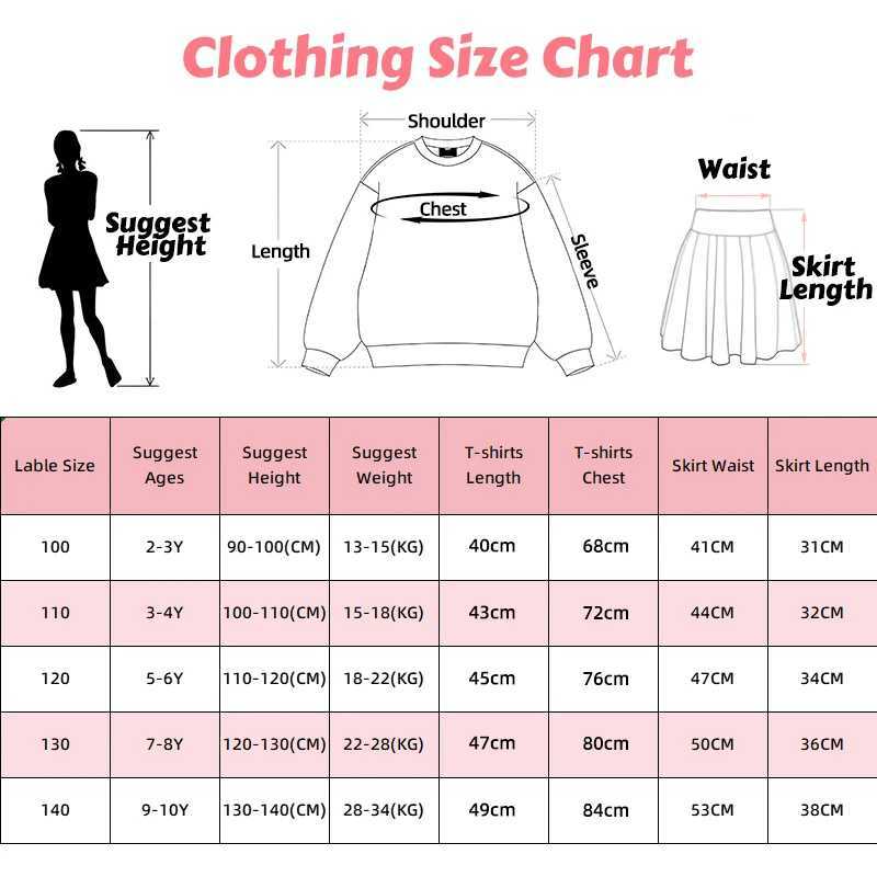 Cinnamoroll Children Longsleeved Tops Clothing Kids Bottoming Shirt Crewneck Girl Sweatshirt Pullover Blouse Tutu Skirt Suit L2509268ORP