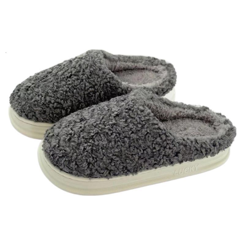 Women's Cute Thick Plush Soft Sole Indoor Warm Home Cotton Slippers for Men Winter ddmymarket