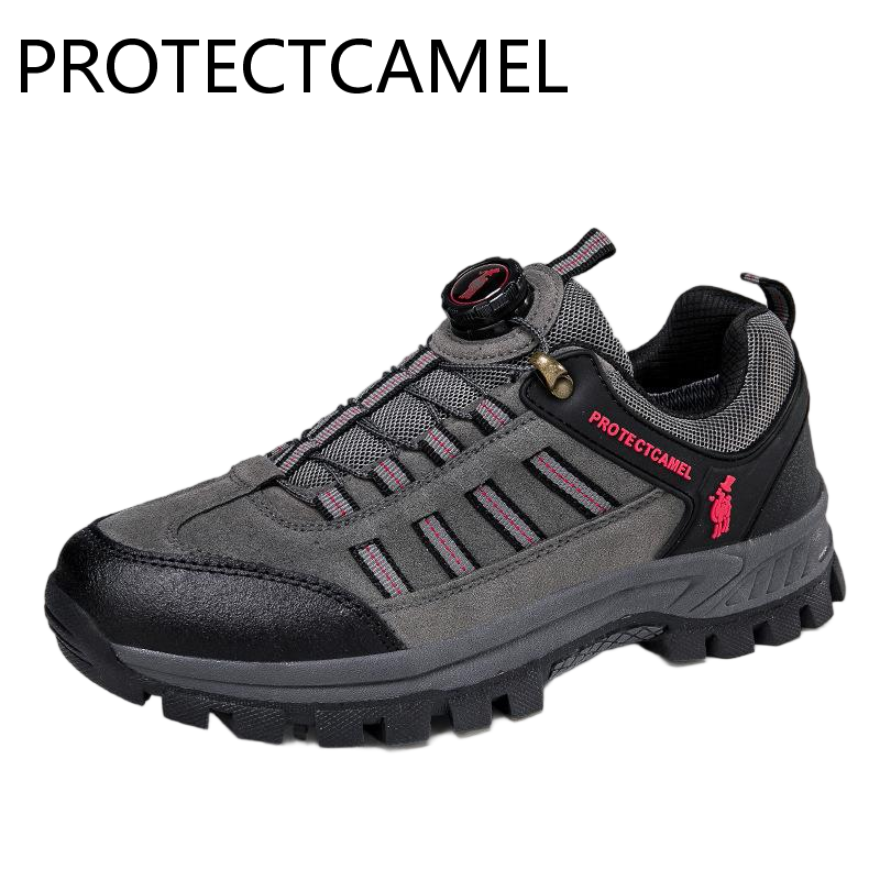 PROTECTECCAMEL New Designer Outdoor Sports Shoes Trendy Luxury Mountaineering Shoes With Thick Velvet And Anti Slip Thick Bottom Hiking Shoes Warm Cot