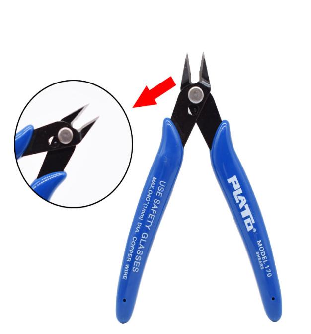 hand tool wire cutter plier set Cutting Side Snips Flush Pliers Tool 45 steel useful Scissors Industry Repair DH23583806370