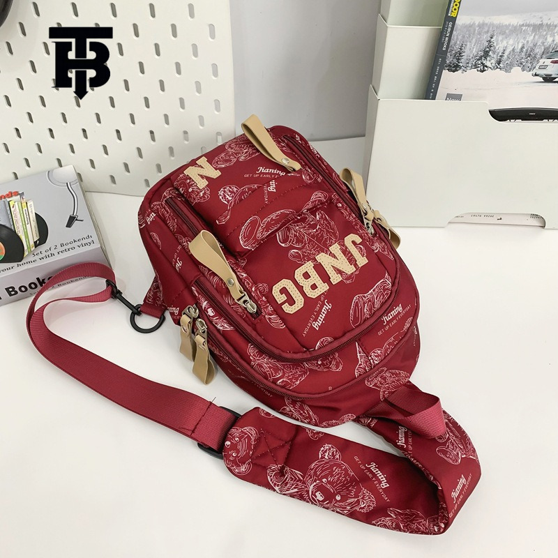 TB BHULAMTE Designer Bag Crossbody Bag For Men, Single Shoulder Bag Trendy Chest Bag Men's Crossbody Small Luxury Bag Bag Women's Travel Bag