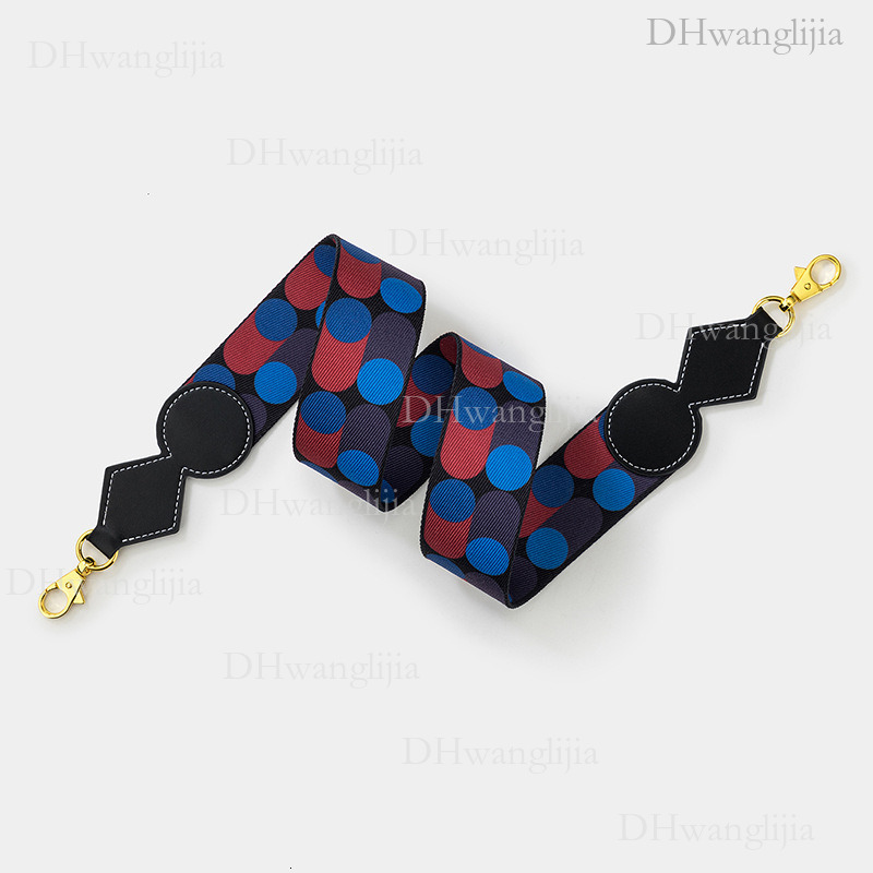 DH Luggage Accessories New Style Polka Dot Print H Kelly Evelyn Bag Replacement Shoulder Strap