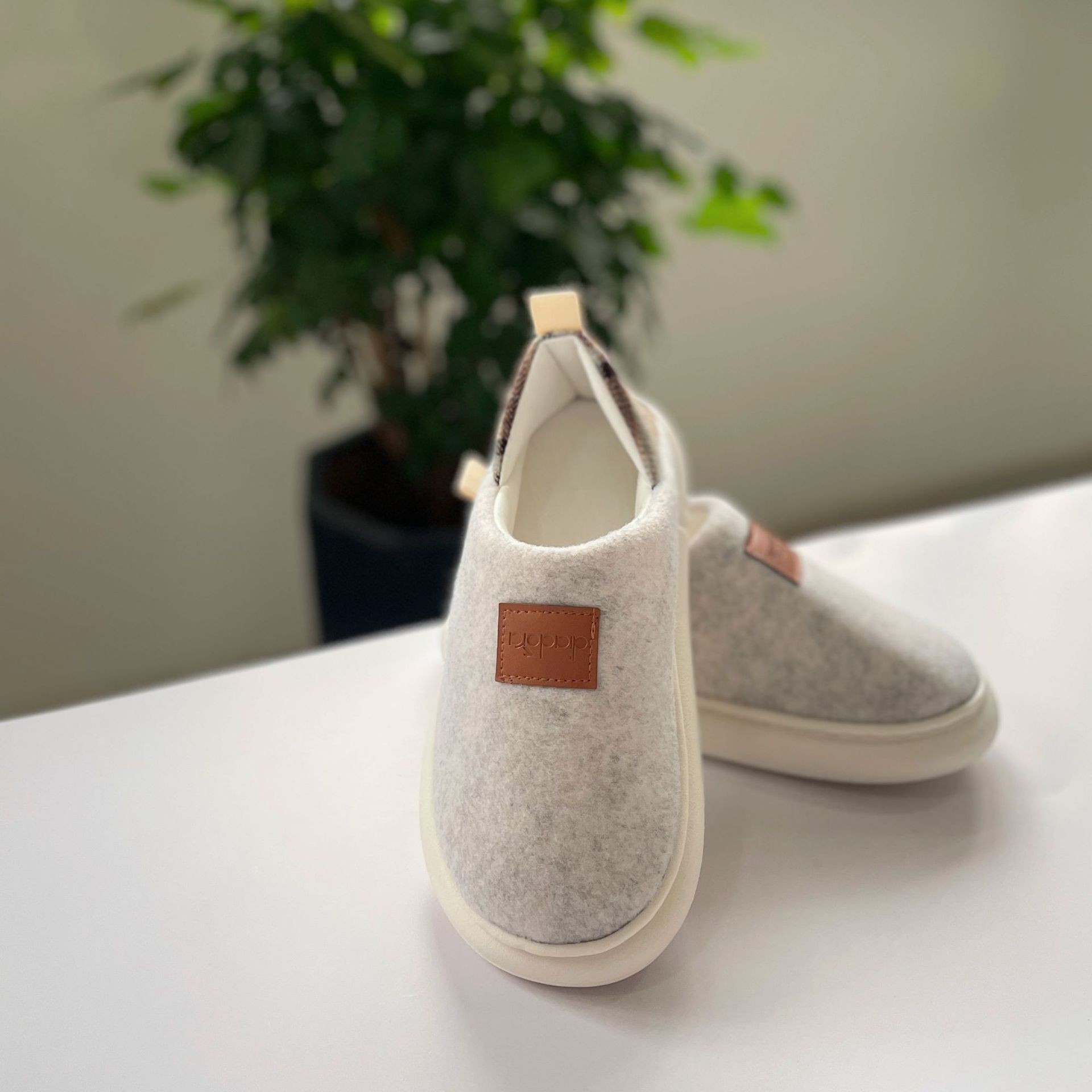 Autumn Winter Felt Home Wearable Maternity Cotton Elderly Shoes Warm Breathable Men's Slippers Four Seasons Style ddmymarket