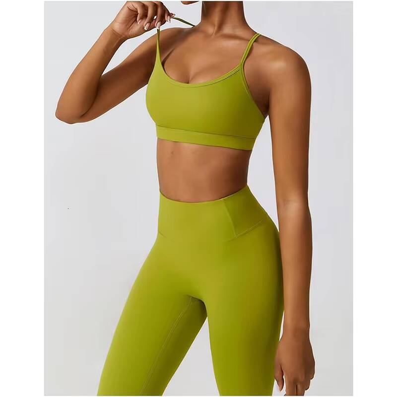 Solid Color Gym Yoga Suits Clothes Sportswear Yoga Sets for Women Fitness Set Tracksuits Sports Bra Gym Pants