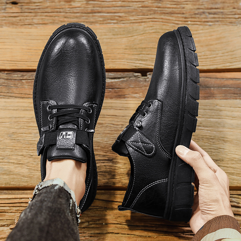 Low-top Martin Boots British Style Outdoor New Small Leather Business Casual Men's Shoes